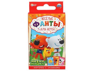 Игра развивающая Умные игры Веселые фанты для детей Ми-ми-мишки, 32 карточки 1-00455004_1