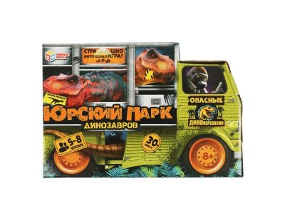 Игра развивающая Умные игры Юрский парк динозавров, 30 карточек 1-00455005_1