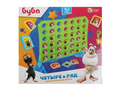 Игра развивающая Умные игры Четыре в ряд Буба 1-00455032_1