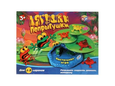 Игра настольная Умные игры Лягушки попрыгушки 1-00455038_1