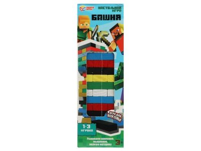 Игра настольная Умные игры Башня, дерево 1-00455045_1