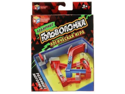 Игра настольная логическая Умные игры головоломка Лабиринт 1-00455049_1