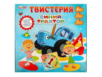 Игра комнатная Умные игры Твистерия Синий трактор 1-00455073_1