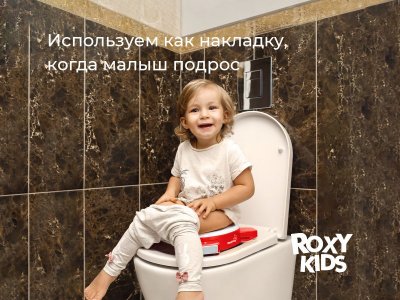 Горшок дорожный Roxy-Kids HandyPotty 2 в 1 с тремя пакетами 1-00231604_7