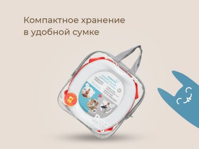 Горшок дорожный Roxy-Kids HandyPotty 2 в 1 с тремя пакетами 1-00231604_5