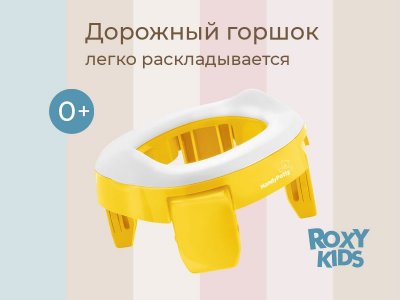 Горшок дорожный Roxy-Kids HandyPotty 2 в 1 с тремя пакетами 1-00345690_2