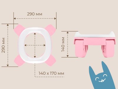 Горшок дорожный Roxy-Kids HandyPotty 3 в 1 c многоразовой вкладкой 1-00345695_12