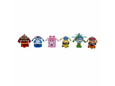 Набор игровой Robocar Poli из 6 трансформеров мини 1-00451299_1