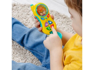 Игрушка интерактивная Азбукварик Алло-алло Телефончик Львёнка 1-00456071_3