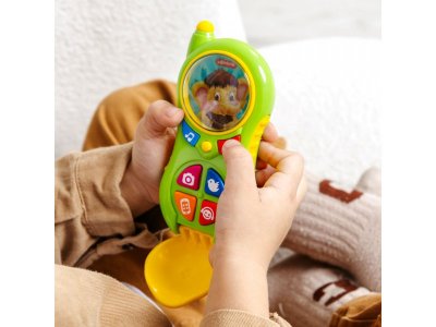 Игрушка интерактивная Азбукварик Алло-алло Телефончик Мамонтёнка 1-00456072_3