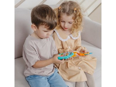 Игрушка интерактивная Азбукварик Мой первый смартфончик Котенок 1-00456078_2