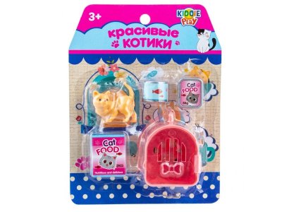 Набор игровой KiddiePlay Котенок с аксессуарами 1-00451538_5