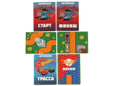 Игра карточная Умные игры Авторалли HotWheels, 72 карточки 1-00454934_2