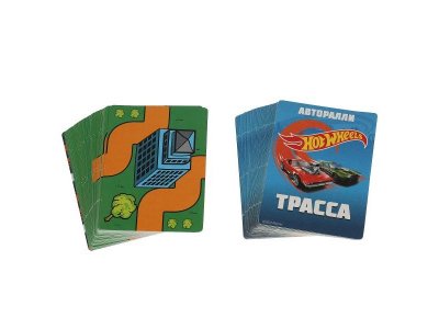 Игра карточная Умные игры Авторалли HotWheels, 72 карточки 1-00454934_4