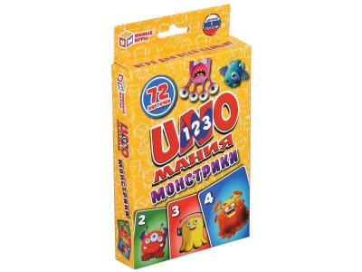 Игра развивающая Умные игры Уномания Монстрики, 72 карточки 1-00454935_6
