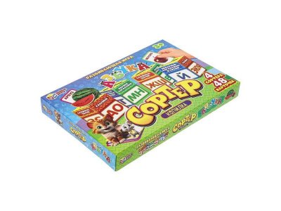 Игра развивающая Умные игры Азбука Сортер копилка 1-00454939_2