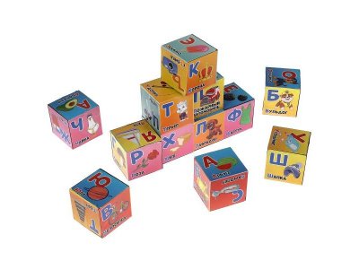 Игрушка развивающая Играем вместе Щенячий Патруль Азбука набор из 12 кубиков 1-00454945_3