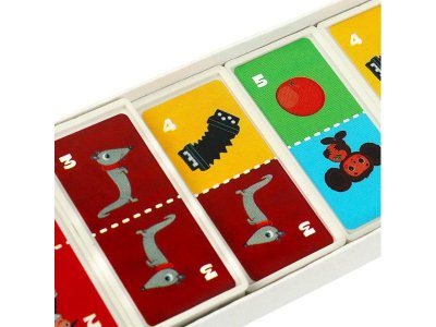 Игра развивающая Умные игры Союзмультфильм Чебурашка Домино 3 в 1 1-00454951_3