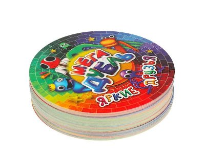 Игра развивающая Умные игры Мега Дубль Яркие друзья с круглыми карточками 1-00454953_3