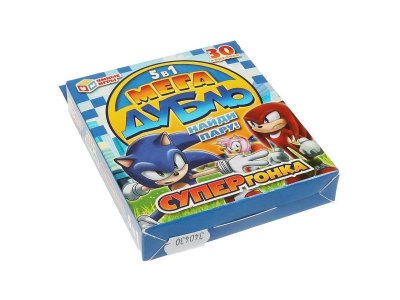 Игра развивающая Умные игры Мега дубль Супергонка Найди пару! 5 в 1, 30 карточек 1-00454954_5