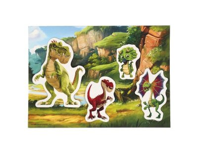 Игра развивающая Умные игры Развивающие липучки Невероятные приключения Гигантозавр 1-00454958_2
