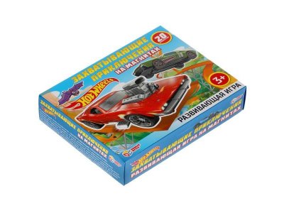 Игра развивающая Умные игры Захватывающие приключения на магнитах Hot wheels 1-00454962_8