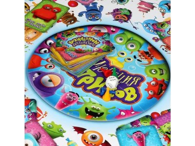 Игра-ходилка настольная Умные игры Приключения монстриков, 40 карт 1-00454963_10