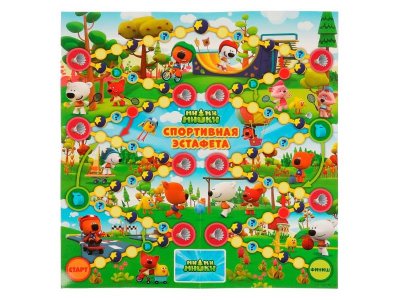 Игра-ходилка настольная Умные игры Ми-ми-мишки Спортивная эстафета, 40 карт 1-00454964_2