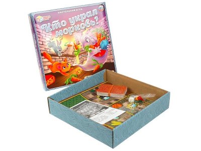 Игра-ходилка настольная Умные игры Кто украл морковь? 40 карточек 1-00454967_4