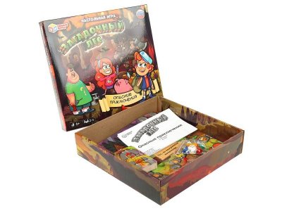Игра-ходилка настольная Умные игры Загадочный лес Опасные приключения, 40 карточек 1-00454969_4