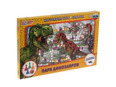 Игра-ходилка настольная Умные игры Парк динозавров 1-00454981_5