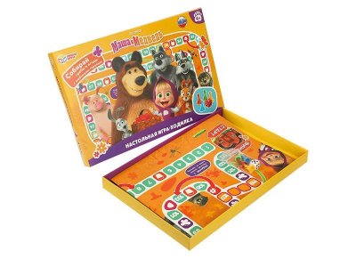 Игра-ходилка настольная Умные игры Маша и Медведь 1-00454984_5