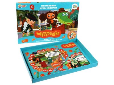 Игра-ходилка настольная Умные игры Союзмультфильм Чебурашка 1-00454987_2