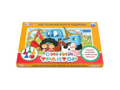 Игра-ходилка настольная Умные игры Синий трактор 1-00454988_2