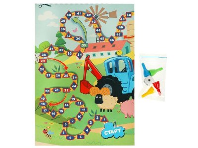 Игра-ходилка настольная Умные игры Синий Трактор 2 в 1 День и ночь 1-00454994_3