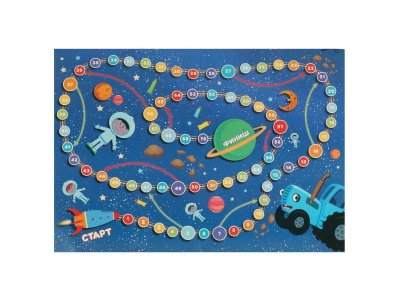 Игра-ходилка настольная Умные игры Синий Трактор 2 в 1 День и ночь 1-00454994_6