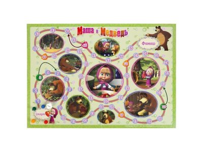Игра-ходилка настольная Умные игры Маша и Медведь 1-00454995_4