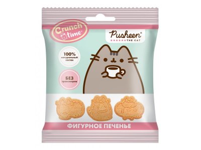 Печенье фигурное Crunch Time Pusheen 20 гр 1-00456379_1