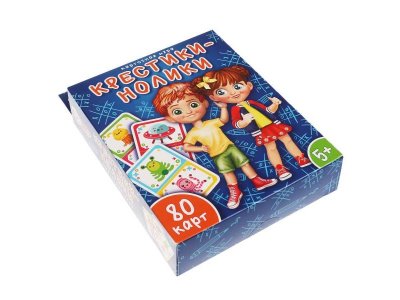 Игра развивающая Умные игры Крестики-нолики, 80 карточек 1-00454998_5