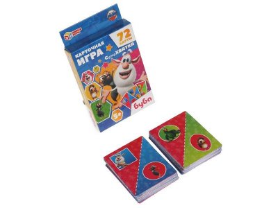 Игра развивающая Умные игры Суперхватка Буба, 72 карточки 1-00455007_2