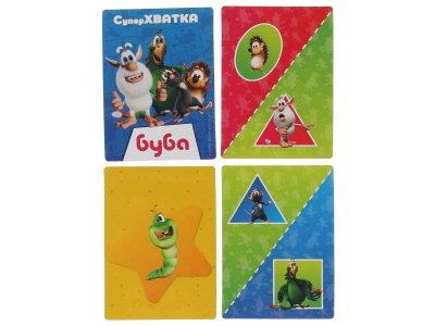 Игра развивающая Умные игры Суперхватка Буба, 72 карточки 1-00455007_4
