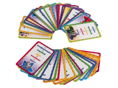 Игра развивающая Умные игры Крокодилия Буба, 80 карточек 1-00455009_4
