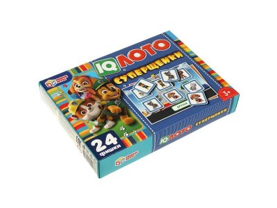Игра развивающая Умные игры IQ Лото Суперщенки, 24 фишки 1-00455011_6