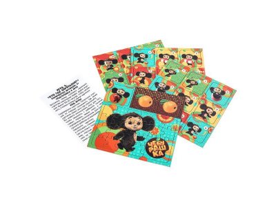 Игра развивающая Умные игры Мемо Чебурашка 2 в 1 1-00455018_5