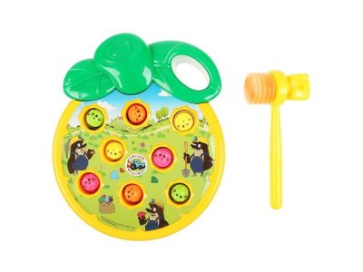 Игра настольная Умные игры Поймай крота Синий Трактор, звук 1-00455060_1