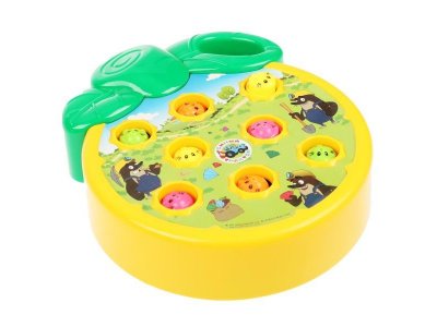 Игра настольная Умные игры Поймай крота Синий Трактор, звук 1-00455060_3