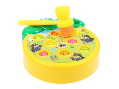 Игра настольная Умные игры Поймай крота Синий Трактор, звук 1-00455060_5