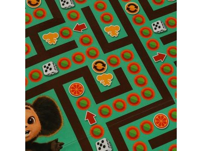 Игра-ходилка настольная Умные игры Чебурашка 4 в 1 1-00455064_10