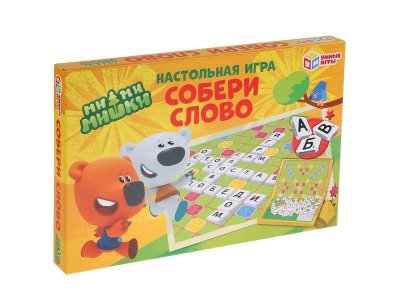 Игра развивающая Умные игры Словодел Собери слово Ми-ми-мишки 1-00455070_4