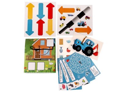 Игра-квест Умные игры Мега-квест Синий Трактор 1-00455077_2